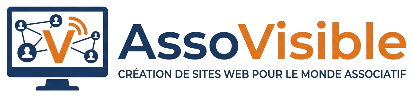 Logo AssoVisible, partenaire de la FMF Guadeloupe